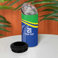 Custom Cicket African Tanzania 4 in 1 Can Cooler Tumbler The Cows Tanzania Pattern - African Pride