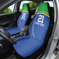 Custom Cicket African Tanzania Car Seat Cover The Cows Tanzania Pattern - African Pride
