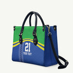 Custom Cicket African Tanzania Leather Bag The Cows Tanzania Pattern