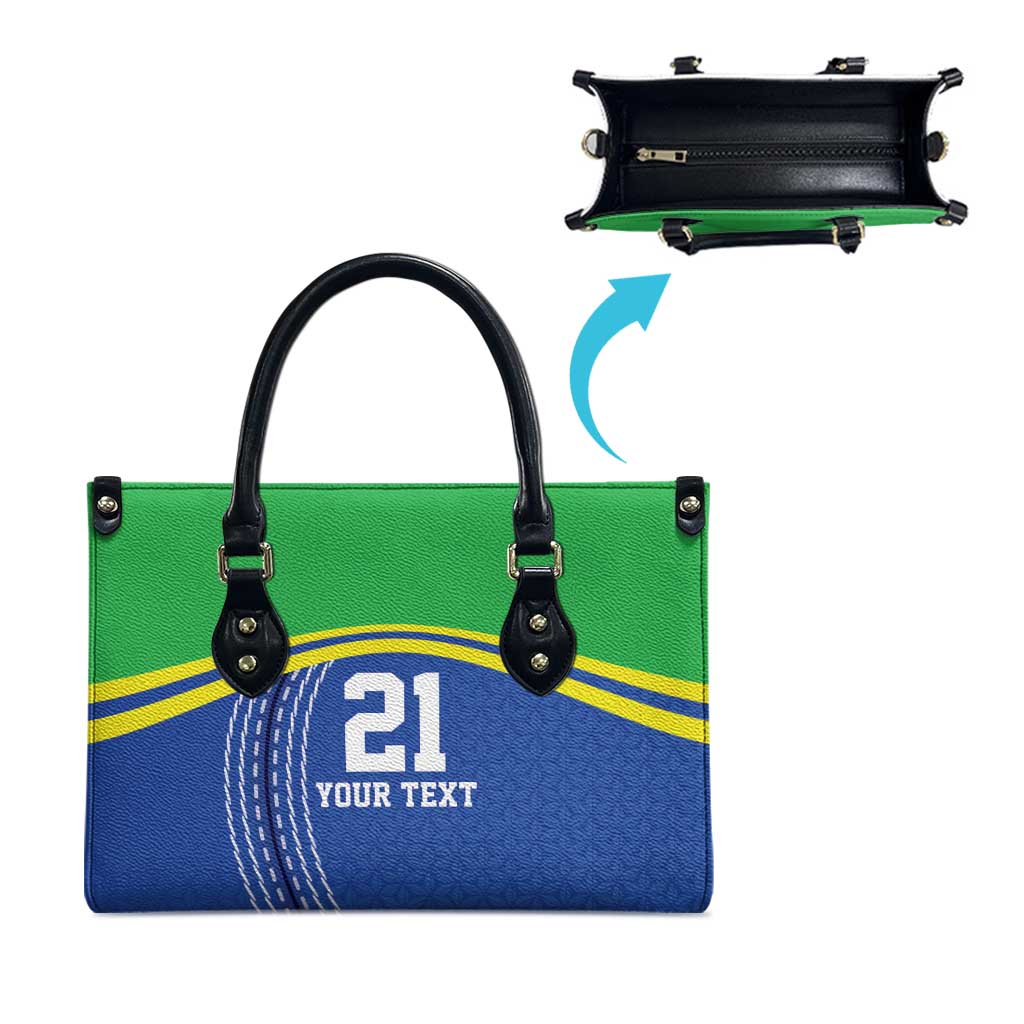 Custom Cicket African Tanzania Leather Bag The Cows Tanzania Pattern