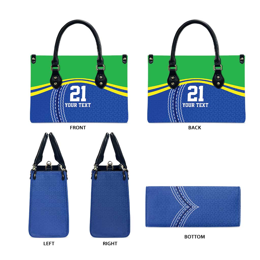 Custom Cicket African Tanzania Leather Bag The Cows Tanzania Pattern