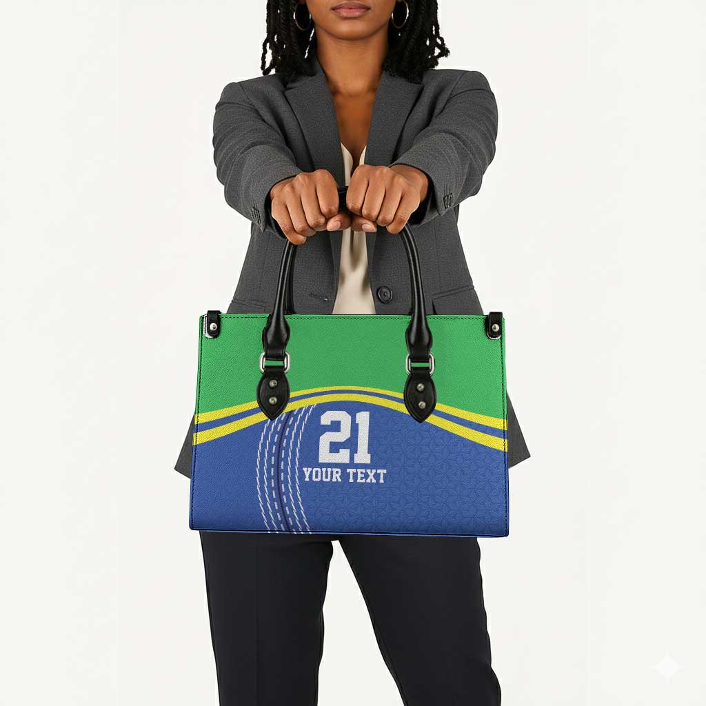 Custom Cicket African Tanzania Leather Bag The Cows Tanzania Pattern