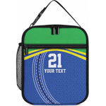 Custom Cricket African Tanzania Lunch Bag The Cows Tanzania Pattern