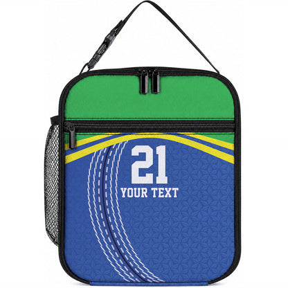Custom Cricket African Tanzania Lunch Bag The Cows Tanzania Pattern