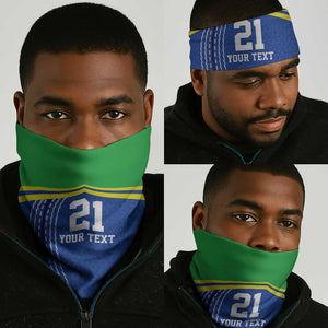 Custom Cicket African Tanzania Neck Gaiter The Cows Tanzania Pattern LT9