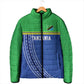Custom Cicket African Tanzania Padded Jacket The Cows Tanzania Pattern