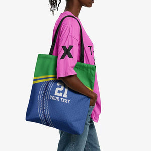 Custom Cicket African Tanzania Tote Bag The Cows Tanzania Pattern