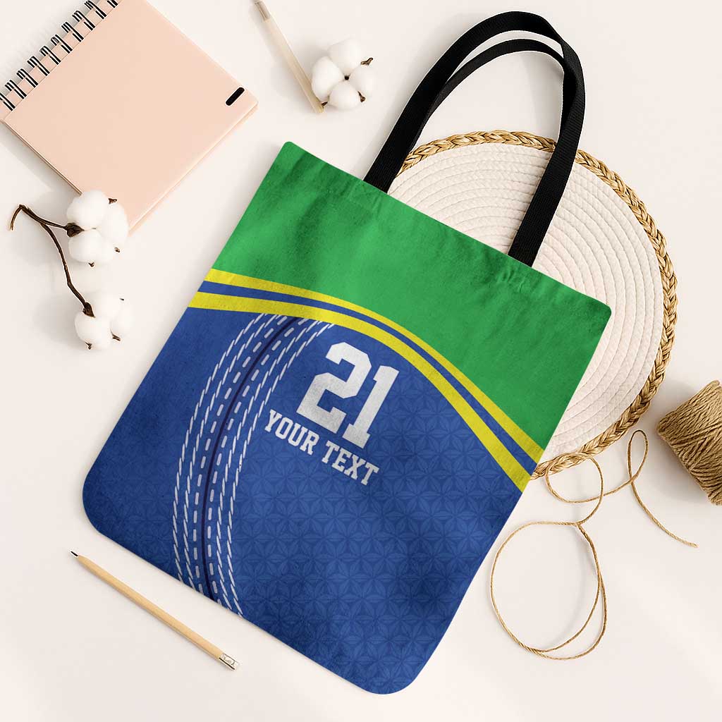 Custom Cicket African Tanzania Tote Bag The Cows Tanzania Pattern
