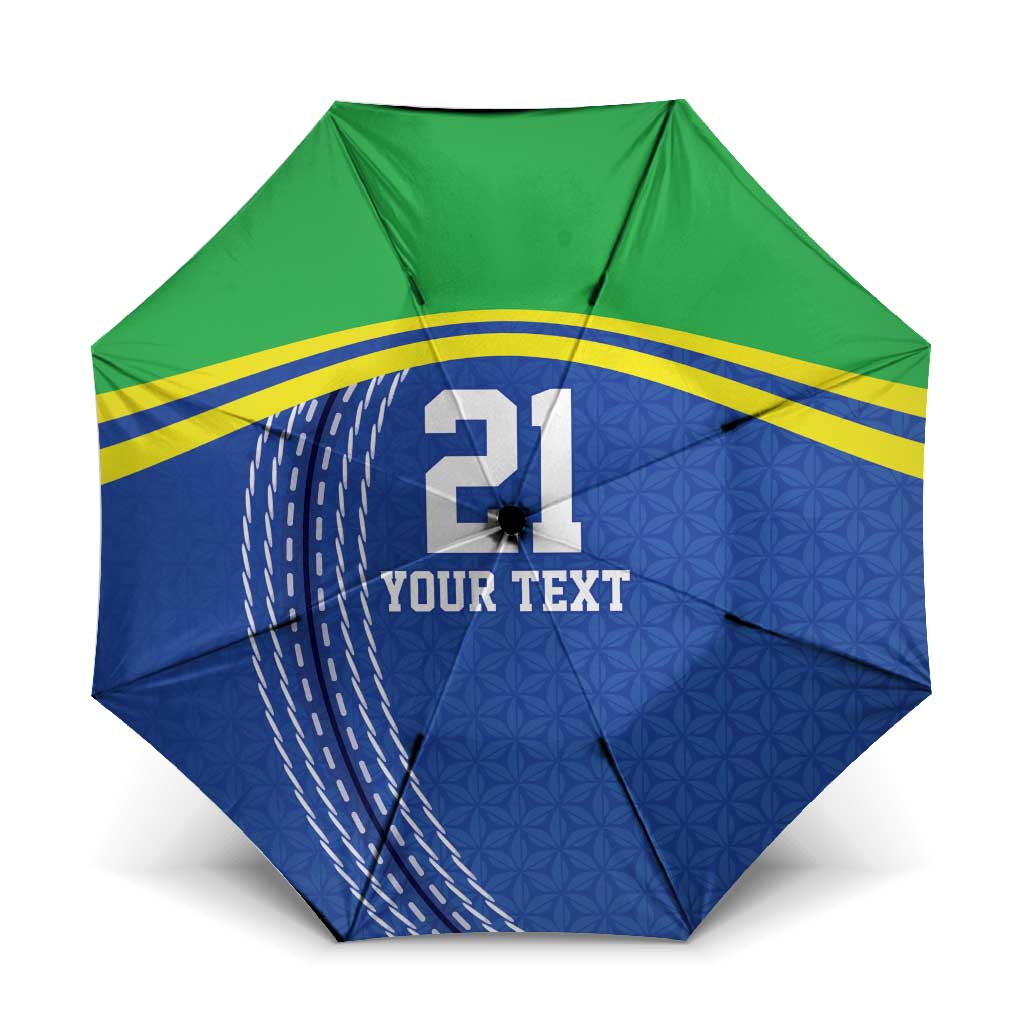 Custom Cicket African Tanzania Umbrella The Cows Tanzania Pattern