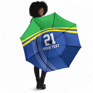 Custom Cicket African Tanzania Umbrella The Cows Tanzania Pattern