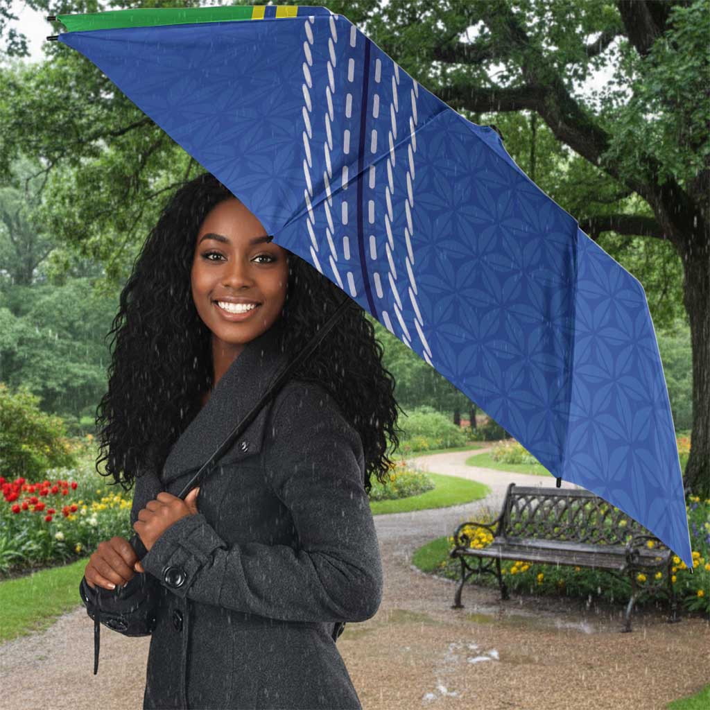 Custom Cicket African Tanzania Umbrella The Cows Tanzania Pattern