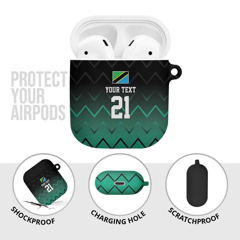 Custom Football African Tanzania AirPods Case Retro 2023-24 Tanzania History