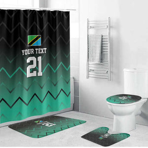 Custom Football African Tanzania Bathroom Set Retro 2023-24 Tanzania History