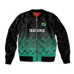 Custom Football African Tanzania Bomber Jacket Retro 2023-24 Tanzania History - African Pride