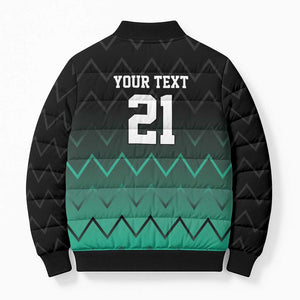 Custom Football African Tanzania Bomber Puffer Jacket Retro 2023-24 Tanzania History