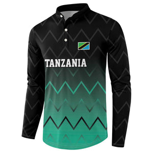 Custom Football African Tanzania Button Sweatshirt Retro 2023-24 Tanzania History