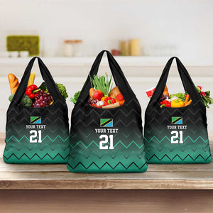 Custom Football African Tanzania Grocery Bag Retro 2023-24 Tanzania History - African Pride