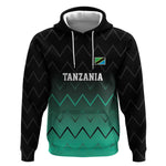 Custom Football African Tanzania Hoodie Retro 2023-24 Tanzania History - African Pride