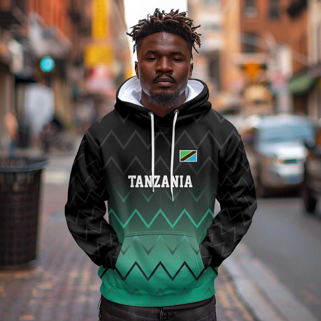 Custom Football African Tanzania Hoodie Retro 2023-24 Tanzania History - African Pride