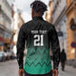 Custom Football African Tanzania Long Sleeve Button Shirt Retro 2023-24 Tanzania History - African Pride
