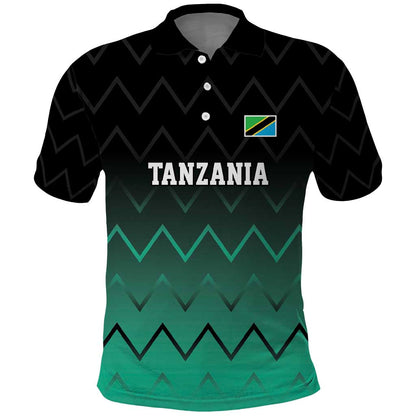 Custom Football African Tanzania Polo Shirt Retro 2023-24 Tanzania History - African Pride
