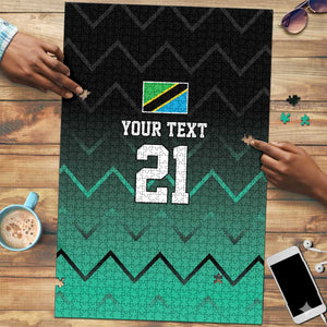 Custom Football African Tanzania Puzzle Retro 2023-24 Tanzania History