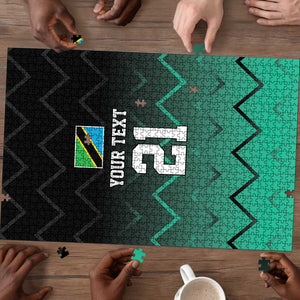Custom Football African Tanzania Puzzle Retro 2023-24 Tanzania History