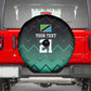 Custom Football African Tanzania Spare Tire Cover Retro 2023-24 Tanzania History - African Pride