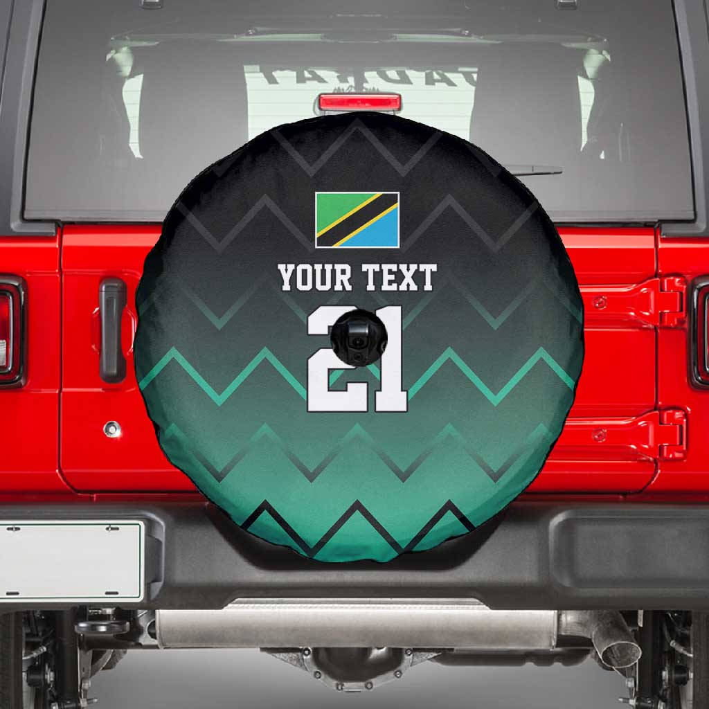 Custom Football African Tanzania Spare Tire Cover Retro 2023-24 Tanzania History - African Pride
