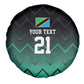 Custom Football African Tanzania Spare Tire Cover Retro 2023-24 Tanzania History - African Pride