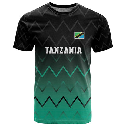 Custom Football African Tanzania T shirt Retro 2023-24 Tanzania History - African Pride