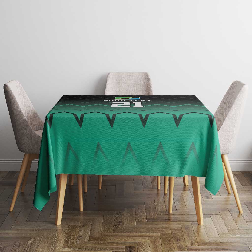 Custom Football African Tanzania Tablecloth Retro 2023-24 Tanzania History - African Pride