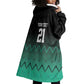 Custom Football African Tanzania Wearable Blanket Hoodie Retro 2023-24 Tanzania History - African Pride