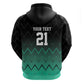 Custom Football African Tanzania Zip Hoodie Retro 2023-24 Tanzania History - African Pride