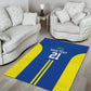 Custom Football African Tanzania Area Rug Taifa Stars Go Champion - African Pride