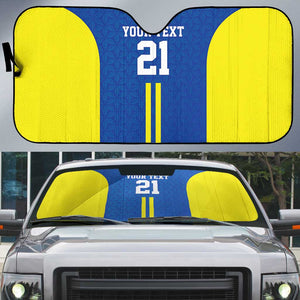 Custom Football African Tanzania Auto Sun Shade Taifa Stars Go Champion
