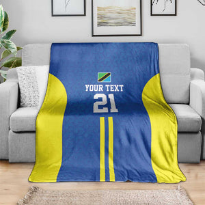 Custom Football African Tanzania Blanket Taifa Stars Go Champion - African Pride