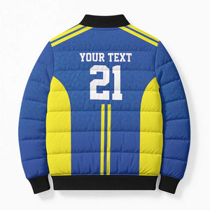 Custom Football African Tanzania Bomber Puffer Jacket Taifa Stars Go Champion