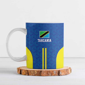 Custom Football African Tanzania Ceramic Mug Taifa Stars Go Champion
