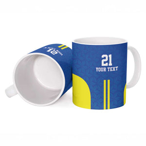 Custom Football African Tanzania Ceramic Mug Taifa Stars Go Champion