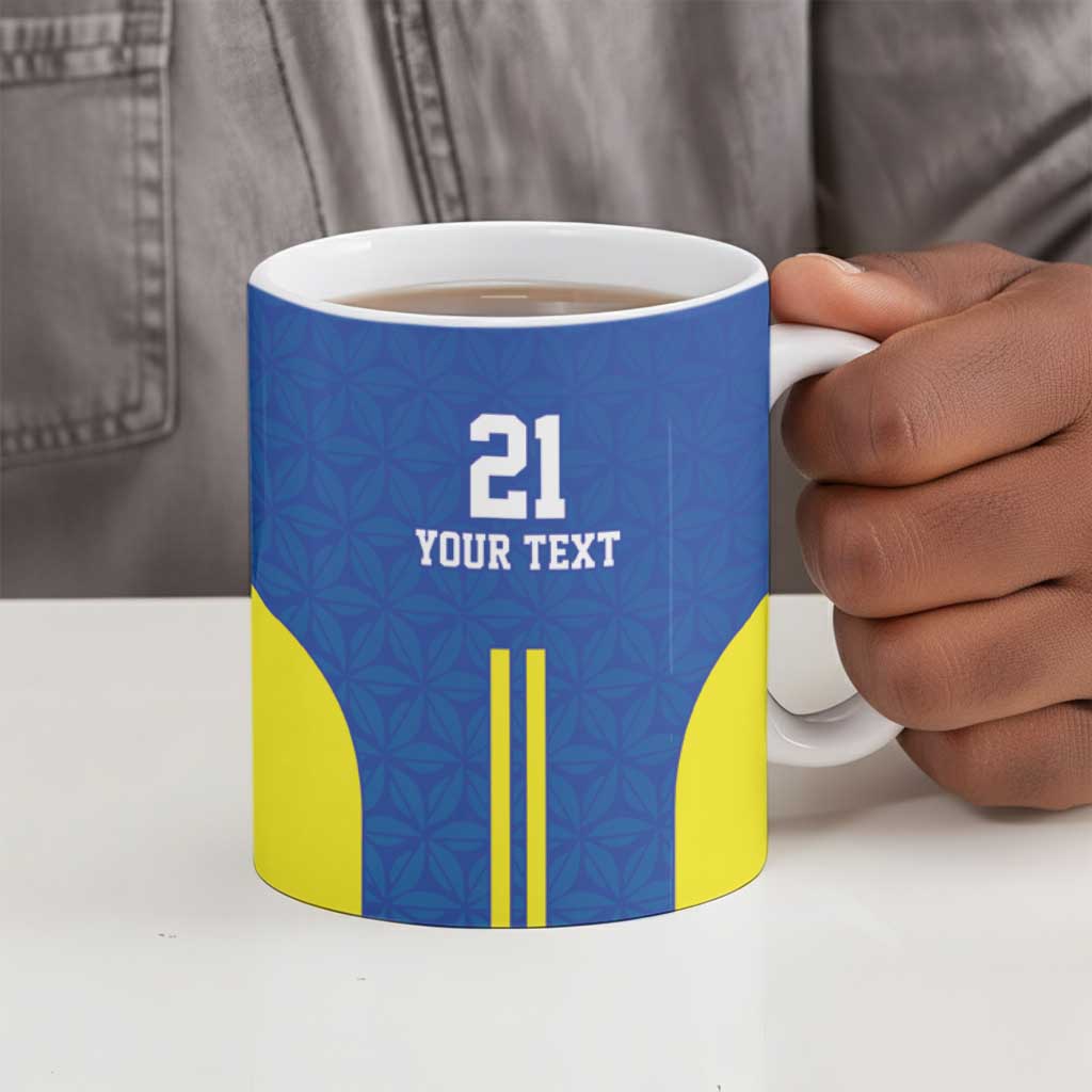 Custom Football African Tanzania Ceramic Mug Taifa Stars Go Champion