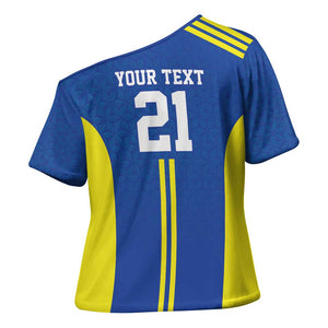 Custom Football African Tanzania Cross Shoulder Shirt Taifa Stars Go Champion