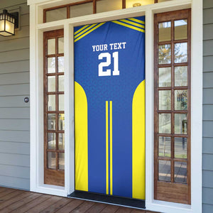 Custom Football African Tanzania Door Cover Taifa Stars Go Champion