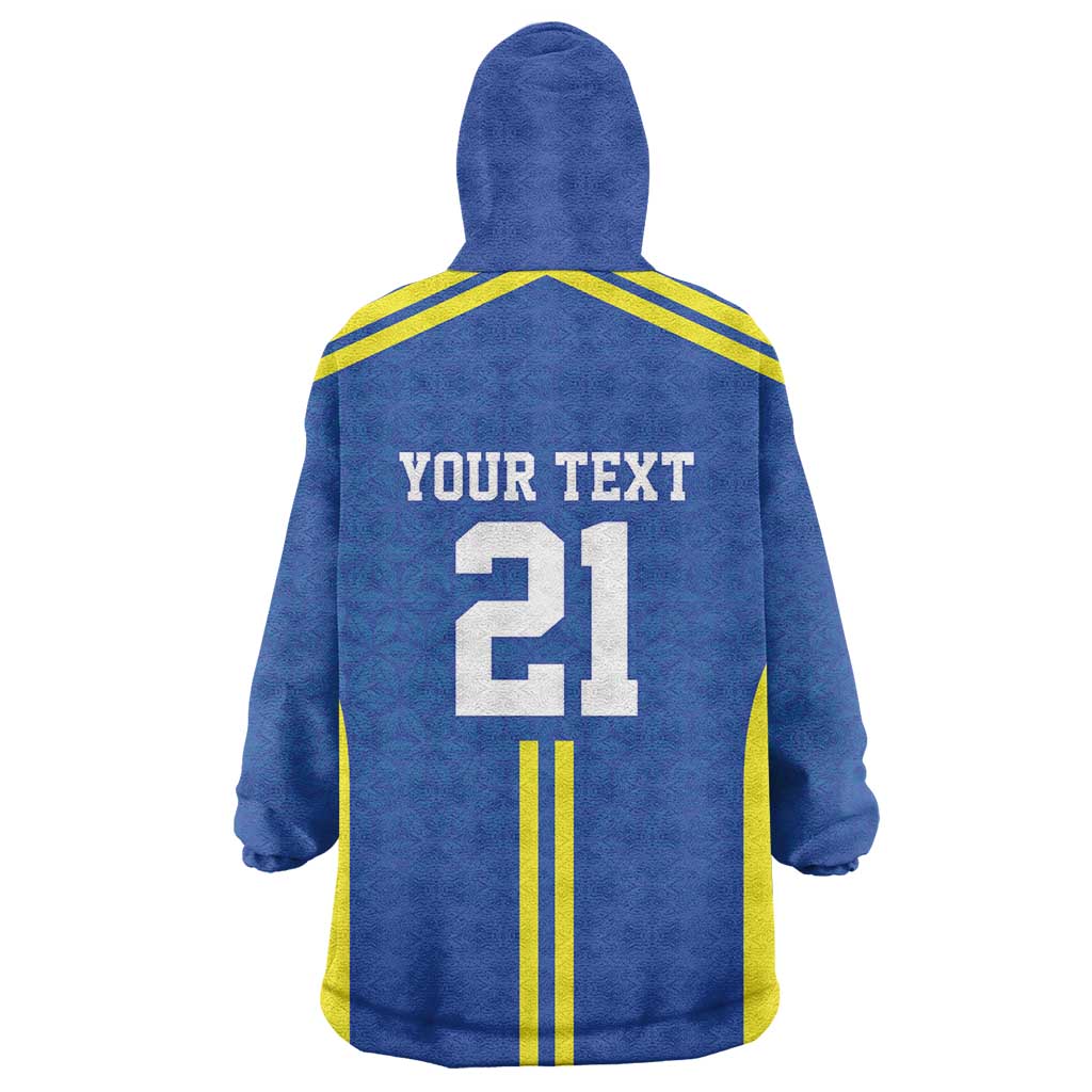 Custom Football African Tanzania Kid Wearable Blanket Hoodie Taifa Stars Go Champion - African Pride