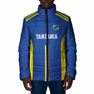Custom Football African Tanzania Padded Jacket Taifa Stars Go Champion