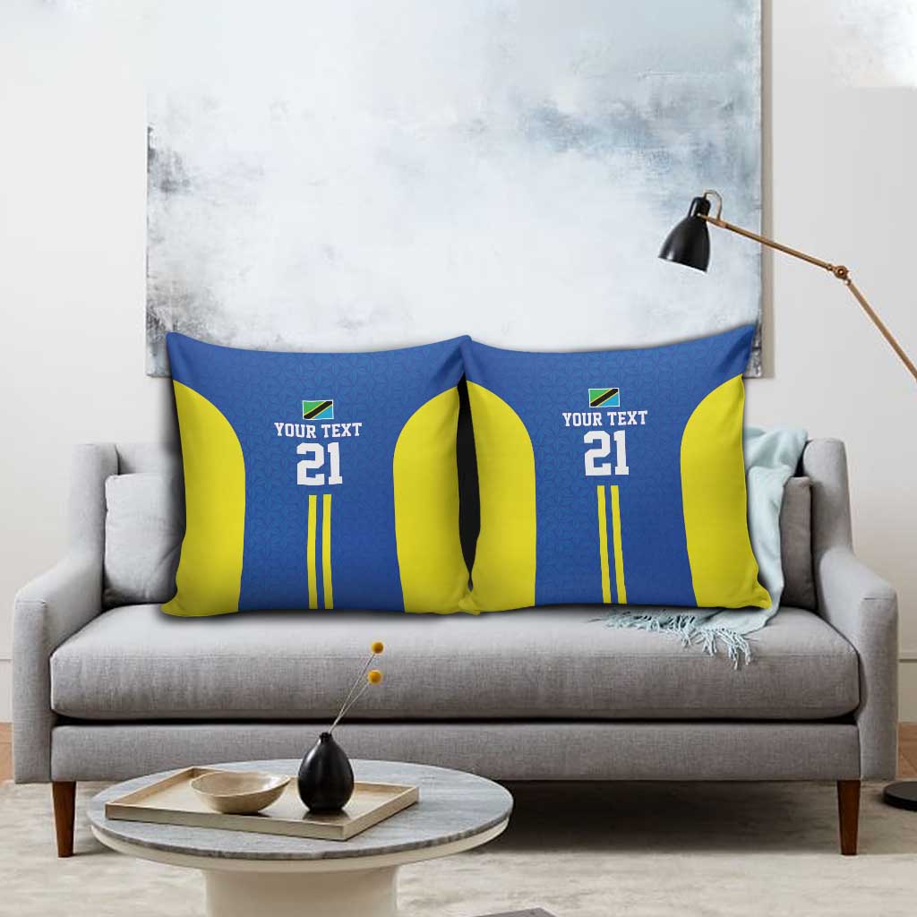Custom Football African Tanzania Pillow Cover Taifa Stars Go Champion