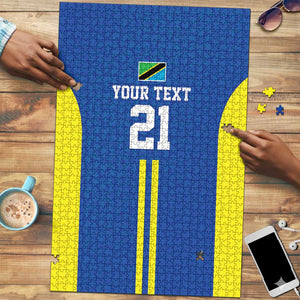 Custom Football African Tanzania Puzzle Taifa Stars Go Champion