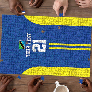 Custom Football African Tanzania Puzzle Taifa Stars Go Champion