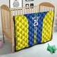 Custom Football African Tanzania Quilt Taifa Stars Go Champion - African Pride
