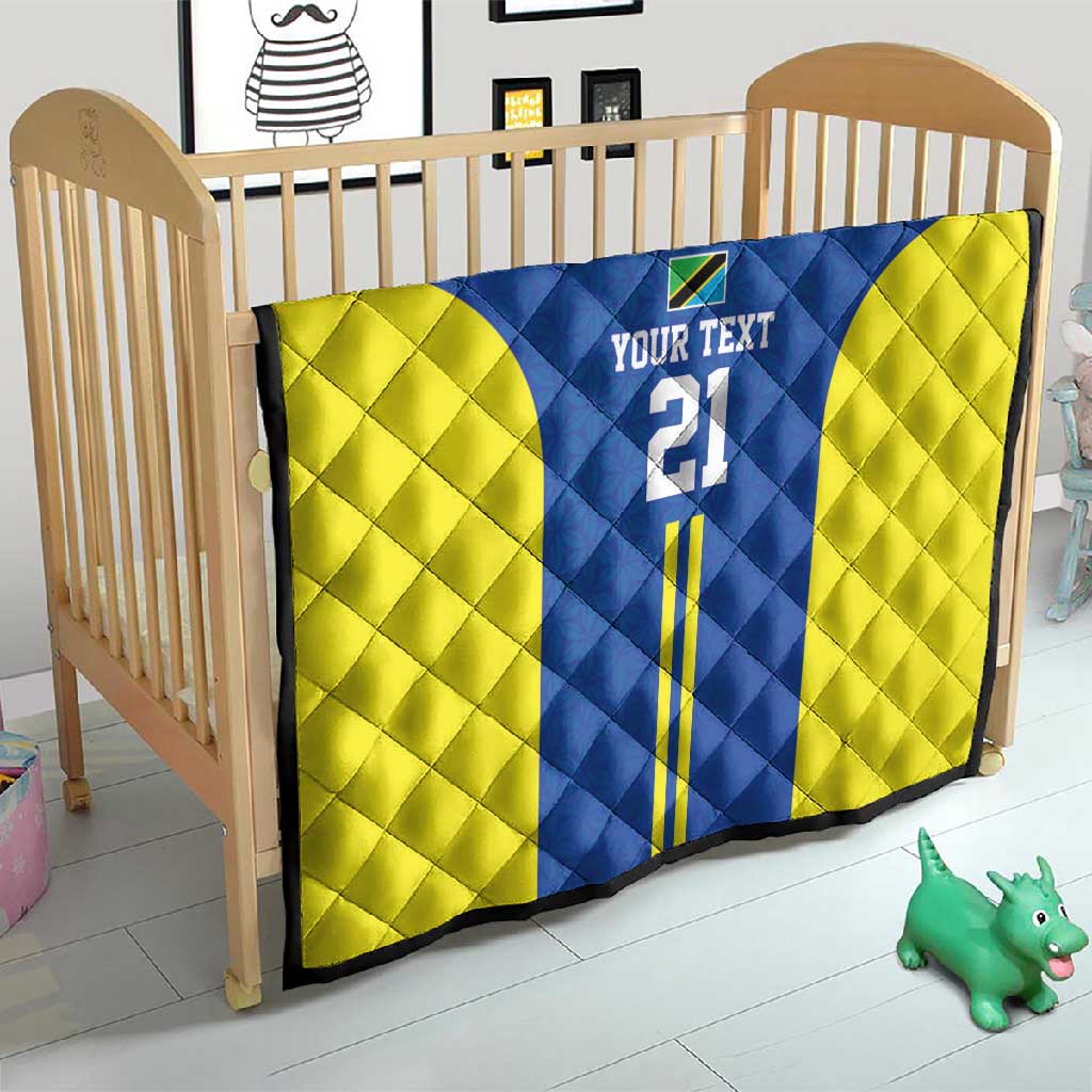 Custom Football African Tanzania Quilt Taifa Stars Go Champion - African Pride